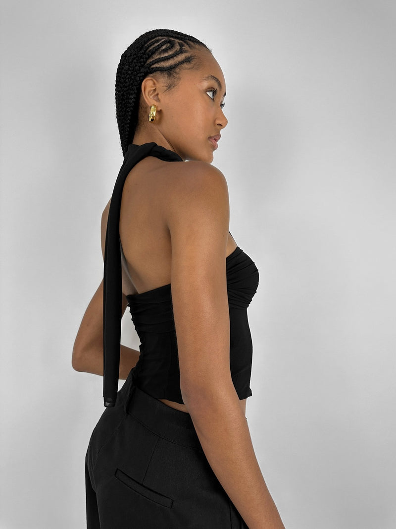 Sweetheart Tube Top & Neck Scarf Set - Vamp Official