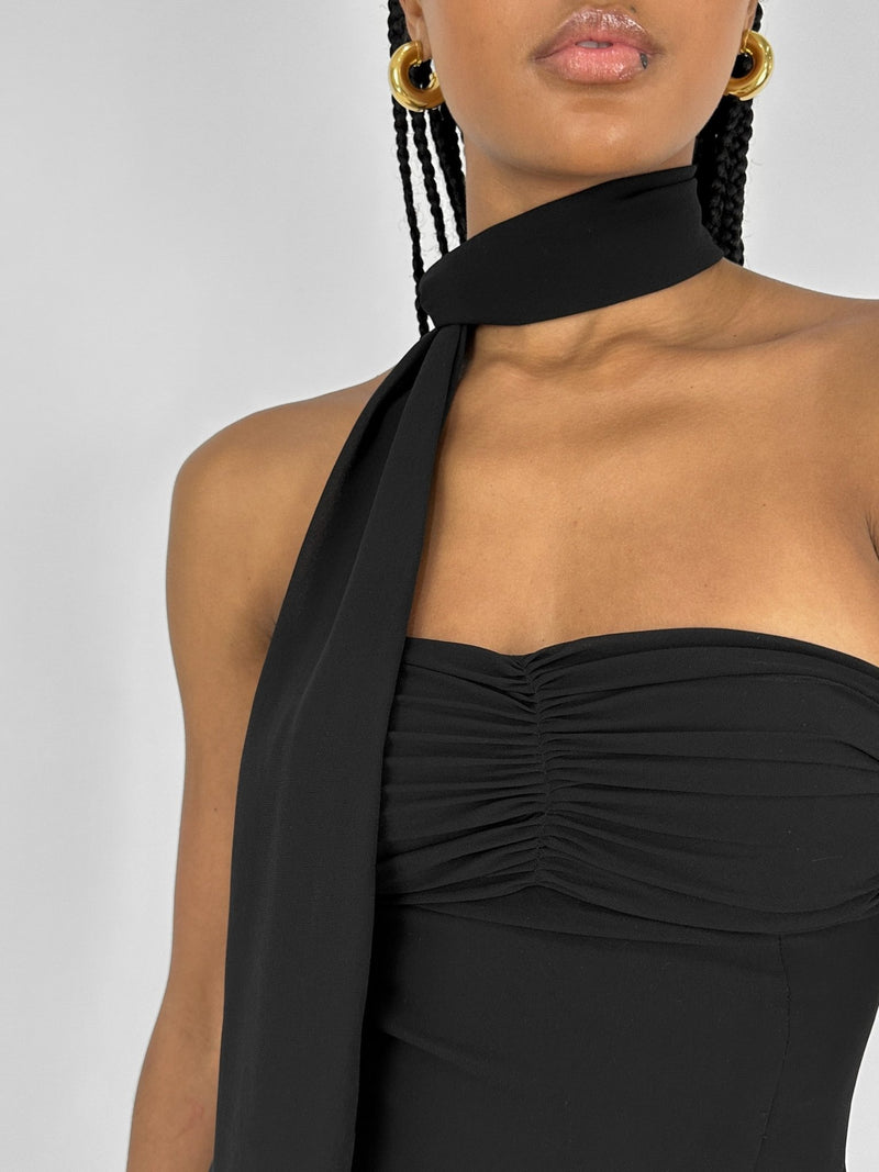 Sweetheart Tube Top & Neck Scarf Set - Vamp Official