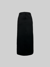 Tailored Trouser Midi Skirt - Vamp Official