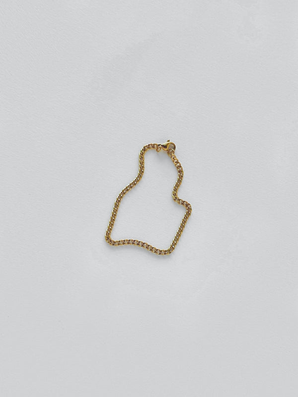 Thin Curb Chain Bracelet - Vamp Official