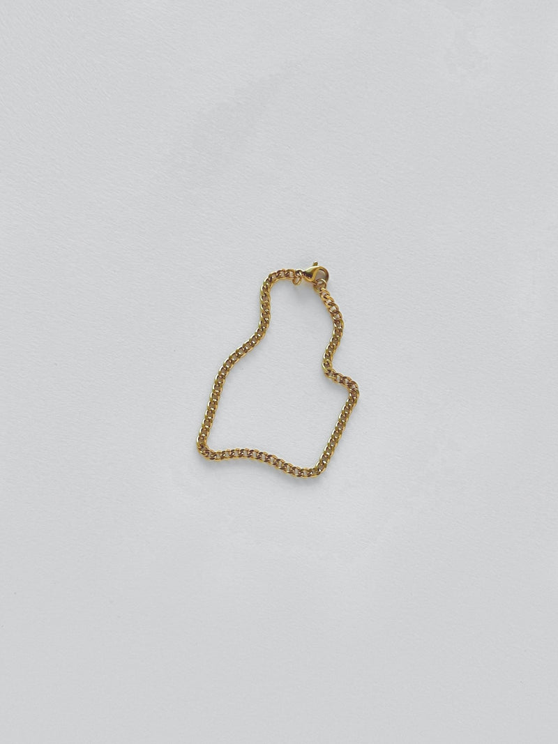 Thin Curb Chain Bracelet - Vamp Official