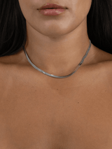 Thin Snake Chain Necklace - Vamp Official