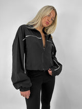 Throwback Windbreaker Bomber Jacket - Vamp Official