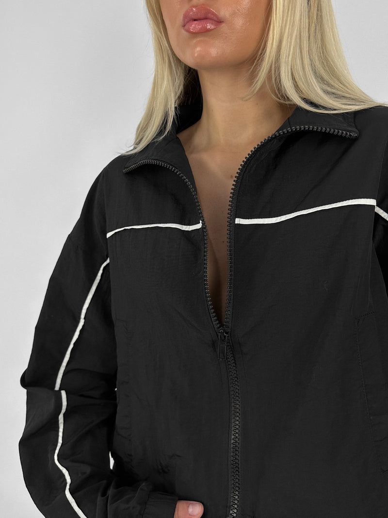 Throwback Windbreaker Bomber Jacket - Vamp Official