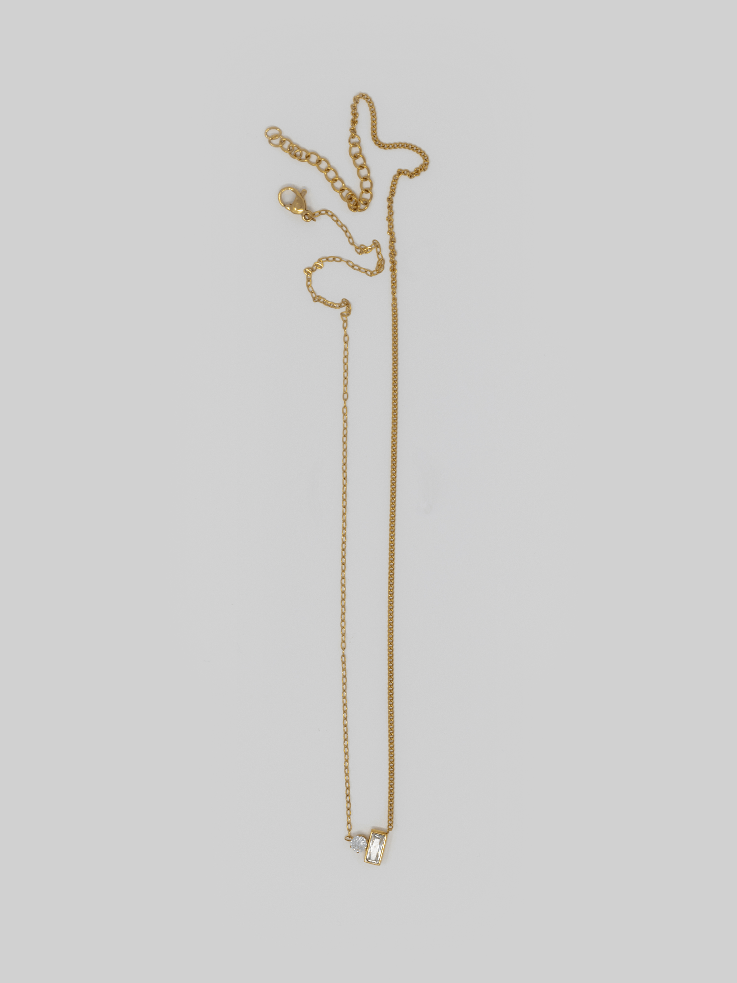 Toi Et Moi Dual Diamond Necklace - Vamp Official