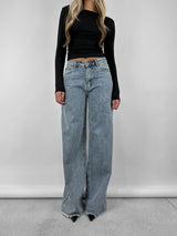Ultra Wide Leg Baggy Jeans - Vamp Official