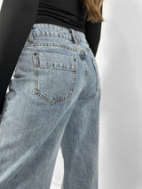 Ultra Wide Leg Baggy Jeans - Vamp Official