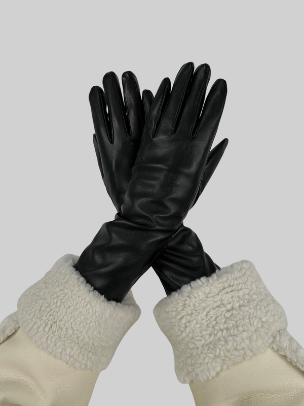 Vegan Leather High Gloves - Vamp Official