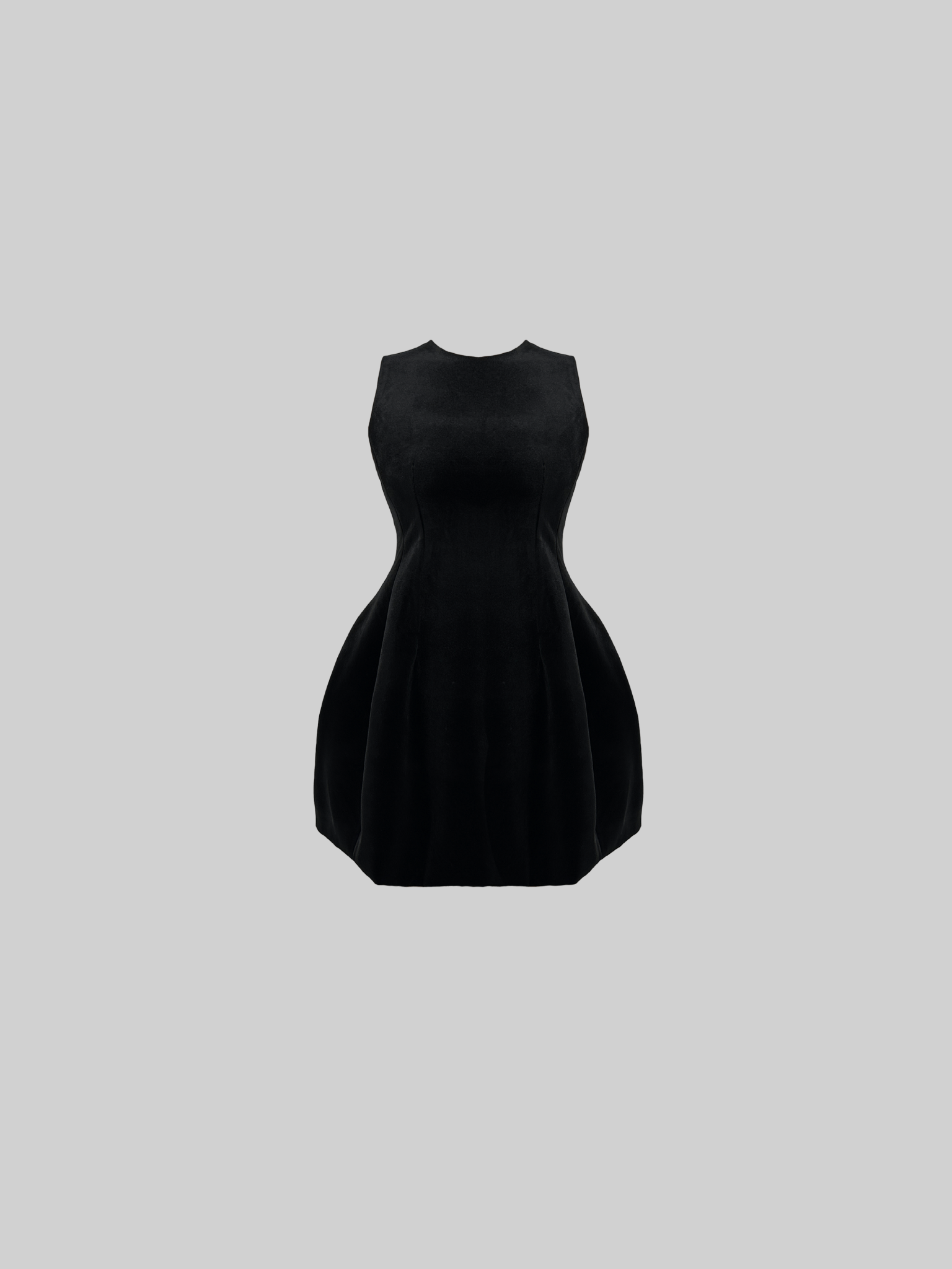 Velvet Peplum Mini Dress - Vamp Official