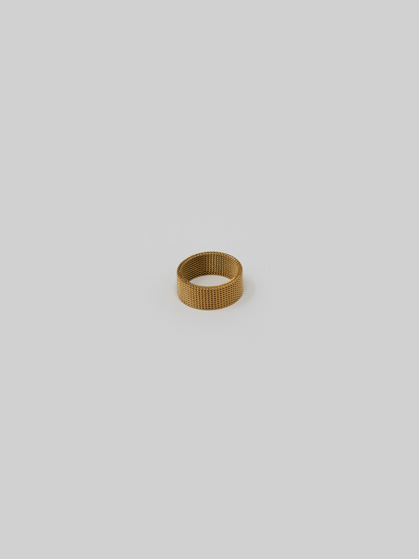 Woven Textured Band Ring - Vamp Official